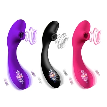 10-частотный вибратор-массажер, стимулятор сосания, перезаряжаемая секс-игрушка для взрослых для женских пар.