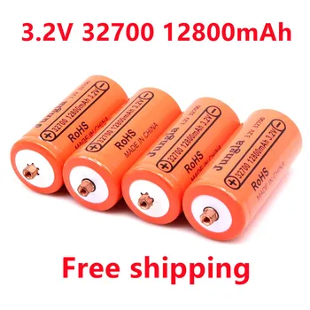 100% Оригинальная аккумуляторная батарея lifepo4 емкостью 32700 12800 мАч 3,2 В, профессиональная литий-железо-фосфатная аккумуляторная батарея с винтом