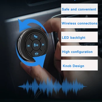 587D 7-Клавишный автомобильный беспроводной пульт дистанционного управления рулевым колесом Универсальная кнопка для автомобильной музыки Android DVD GPS Навигационный плеер Радио