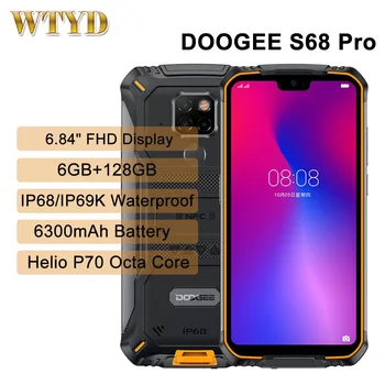 DOOGEE S68 Pro IP68 Водонепроницаемый Прочный Мобильный Телефон 5,84 