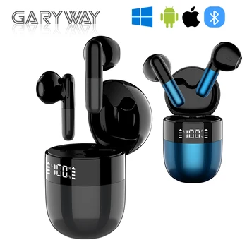 Garyway J28 TWS Беспроводные наушники Bluetooth V5.1 Наушники С Умным Сенсорным Управлением, Аудио Декор, Спортивные Наушники Без наушников
