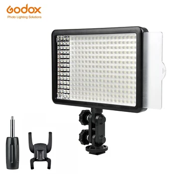 Godox LED308C 3300 ~ 5600K Непрерывный Включенный Видеосигнал Осветительная Панель Портативная с Регулируемой Яркостью для Видеокамеры DSLR Camera