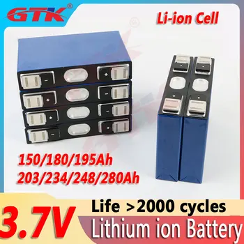 Gtk 3.7V Cell 150Ah 180Ah 195Ah 203Ah 230Ah 280Ah 248Ah литий-ионный аккумулятор li-ion Большой емкости Для DIY 12V 24V 36V 48V 60V