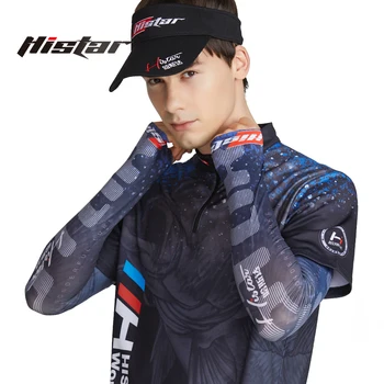 HISTAR Солнцезащитная водонепроницаемая профессиональная спортивная одежда с коротким рукавом, костюм для рыбалки с защитой от ультрафиолета