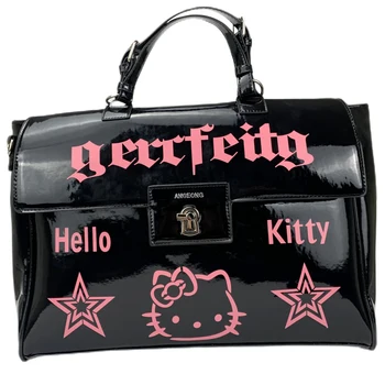 Hello kitty сумка-тоут 40см *30см сумки для женщин y2k сумки для женщин женские ручные сумки с застежкой-молнией водонепроницаемые