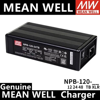MEAN WELL NPB-240/NPB-360/NPB-120-12/24/ Зарядное устройство мощностью 48 ТБ/XLR/AD1 мощностью 240 Вт, совместимое со свинцово-кислотными и литий-ионными аккумуляторами 2 или 3 ступени