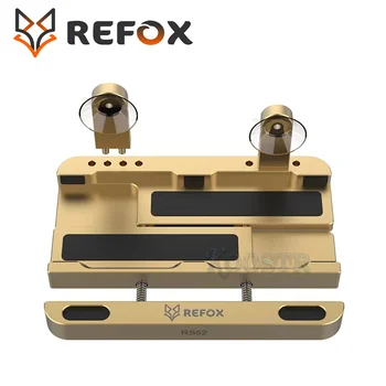 Refox RS52 Для Ремонта ЖК-Экрана Мобильного Телефона Зажим Для Ремонта Задней Крышки iPhone 14 13 12 11 promax Демонтировать Универсальный Инструмент Для Крепления