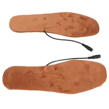 USB-Стельки С подогревом Длиной 26,8 см Электрические Нагревательные Стельки Режущегося Размера Сохраняют тепло USB-Подушечки Для обуви С подогревом, Нагревательные Вставки Для обуви