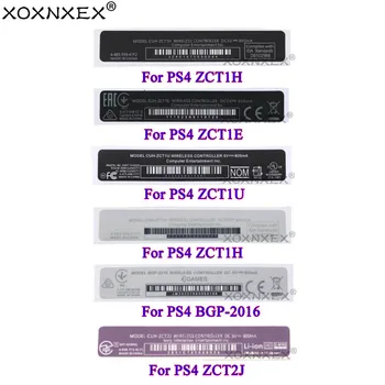 XOXNXEX 1шт Для корпуса контроллера PS4 Тонкая задняя наклейка, Наклеиваемые уплотнения для ручки PS4, наклейки со штрих-кодом
