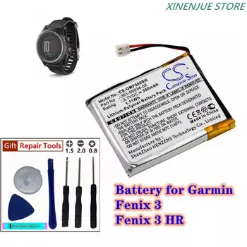 Аккумулятор для умных часов 3,7 В /300 мАч 361-00034-02 для Garmin Fenix 3, Fenix3 HR