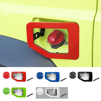 Внутренняя отделка крышки бензобака из АБС-пластика для Suzuki Jimny 2019 года выпуска, аксессуары для экстерьера автомобиля