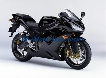 Высококачественный Комплект Мотоциклетных Обтекателей для Kawasaki Ninja ZX-6R 636 2005 2006 ZX 6R 05 06 Инжекционный ABS Черный Кузов