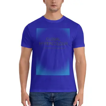 Глобальная гиперцветная классическая футболка, тренировочные рубашки для мужчин, футболки для тяжеловесов для мужчин