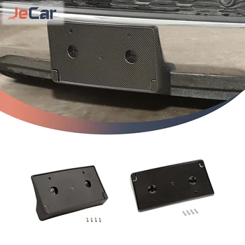 Держатель рамы основания номерного знака переднего бампера автомобиля JeCar ABS для Dodge RAM 2018 года выпуска и выше, АВТОМОБИЛЬНЫЕ Аксессуары для экстерьера США