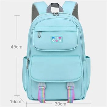 Детские школьные сумки для девочек-подростков, детский ранец для начальной школы, водонепроницаемый школьный рюкзак, Школьные сумки для книг, Mochila Infantil