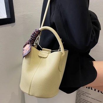 Дизайнерские женские сумки из искусственной кожи, сумки-ведра, высококачественная женская маленькая сумка через плечо, модные женские сумки через плечо для женщин