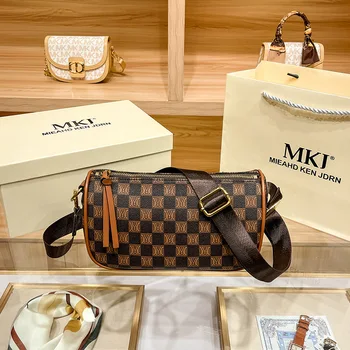 Дизайнерские сумки MKJ, роскошные сумки через плечо для женщин, женские ручные сумки, модная седельная сумка, винтажная универсальная сумка через плечо