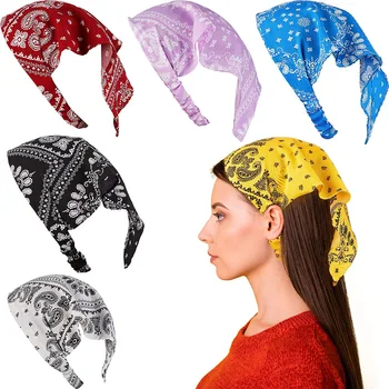 Женский головной платок, пояс для волос, повязка на голову, Эластичная женская Велосипедная Бандана, Простой Эластичный аксессуар для походного макияжа