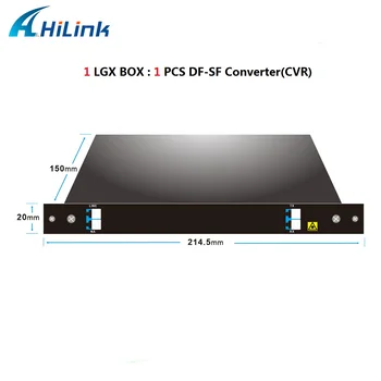 Используется в паре (для 0 ~ 50 км): 4xCVR LGX 100G LR ER двухволоконный преобразователь/циркуляционный разъем LC/UPC/APC