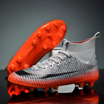 Качественная футбольная обувь Neymar Оптовые футбольные бутсы Бутсы Futbol Chuteira Society Противоскользящие модные тренировочные кроссовки для футзала