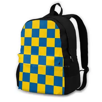 Лидские Чеки Дорожная сумка для ноутбука Модные сумки Leeds L Football Club Soccer Yorkshire
