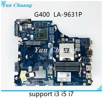 Материнская плата VIWGP/GR LA-9631P для ноутбука Lenovo G400 материнская плата PGA989 HD8570M DDR3 100% тестовая работа