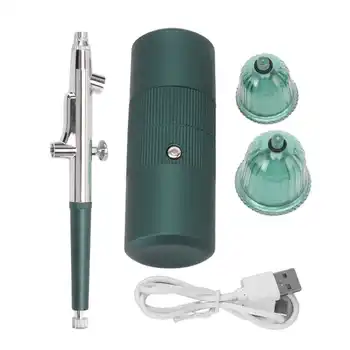 Мини-аэрограф для лица постоянного тока 5 В 7 Вт, портативный распылитель кислорода для воды, распылитель тумана, устройство для лица Emerald