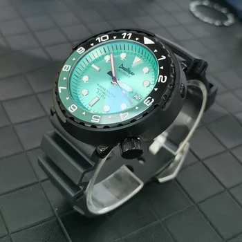 Мужские часы Deep Diver Качества AAA Японские Автоматические Механические Часы NH35 для Мужчин 100ATM Водонепроницаемые Наручные Часы Для Ремонта DIY