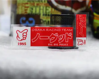 Наклейки Osaka Racing Team Kanjo JDM Japan Drift Наклейка Мотоцикл Светоотражающий Автомобильный Стайлинг Винил для автомобиля Скутер Байк