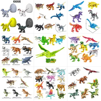 Новый Набор Crystal Dinosaur World Распродажа Строительных Блоков Свирепый Птеранодон D-REX Тираннозавры Рекс Фигурки Для Детских Игрушек 77122