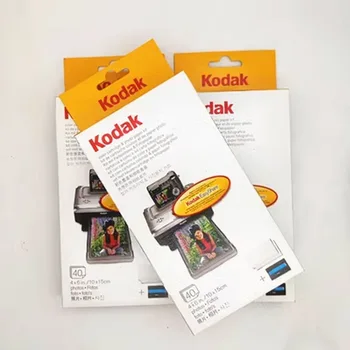 Оригинальный фотопринтер Kodak / Kodak EasyShare, специальная фотобумага с 6-дюймовым цветным картриджем Fine, набор фотобумаги из 40 предметов