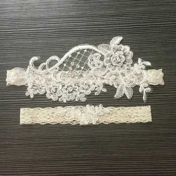 Свадебная подвязка, вышивка стразами, цветок, бисероплетение, белые сексуальные подвязки для женщин/Female/ Bride, набедренное кольцо, Свадебная подвязка для ног