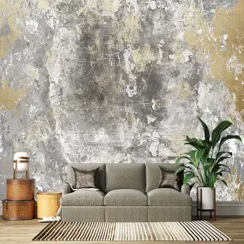 Схема текстуры, ретро цементная стена, мраморная 3D фреска, спальня, гостиная, диван, телевизор, фоновые обои