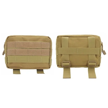 Тактическая сумка MOLLE Accessory EDC Сумка для инструментов, уличные карманные сумки, военная поясная сумка, походные армейские сумки