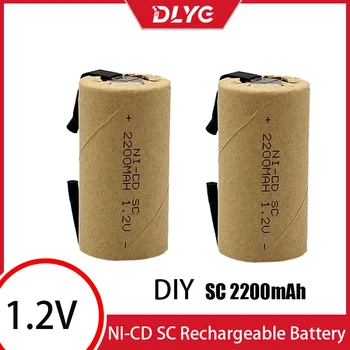 Электрическая Отвертка-Дрель Sc Batteries 1.2v 2200mah Subc Ni-cd Аккумуляторная Батарея с Электрическим Направляющим Инструментом Nicd Subc Batteries