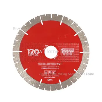 Электрический 120 Лист для резки керамической плитки Каменный лист с прорезями Мраморная Плитка Мраморный Кирпич Пильный диск с угловой окантовкой