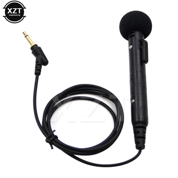 мини 3,5 мм проводной ручной микрофон, аудиомикрофон, гиперкардиоидный для учителя, гида, головной микрофон для громкоговорителей